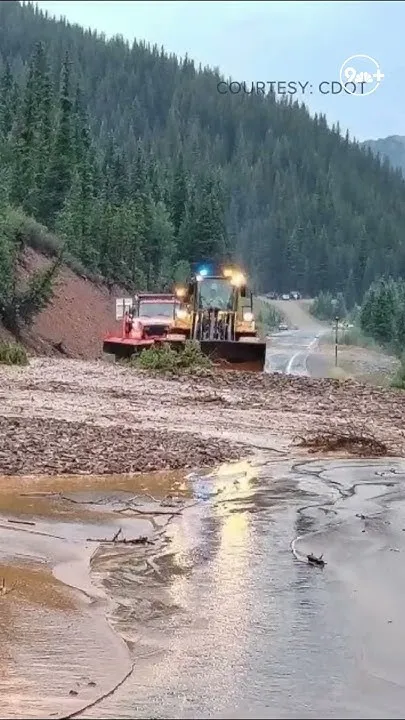 Delays in Silverton due to mudslide (Video)