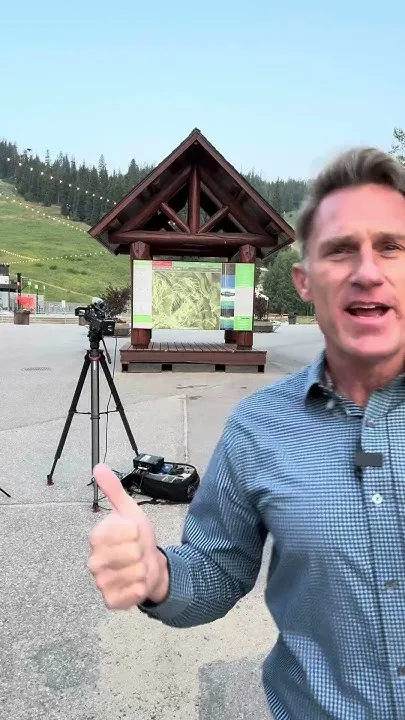 Bear almost 'bruin-ed' our morning live remotes at Winter Park (Video)