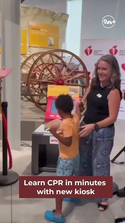 New CPR Kiosk: Learn lifesaving skills in minutes (Video)