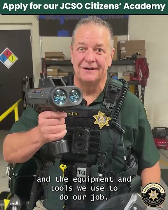 Apply for the JCSO 2026 Citizens' Academy (Video)