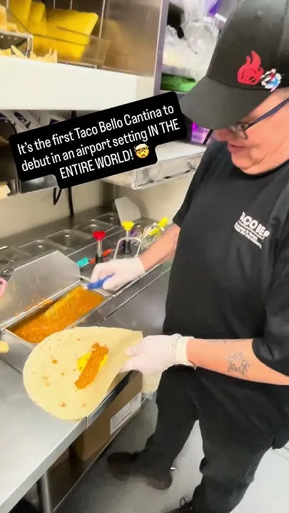 A Taco Bell... in the Airport! (Video)