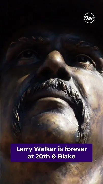 Larry Walker immortalized in bronze (Video)
