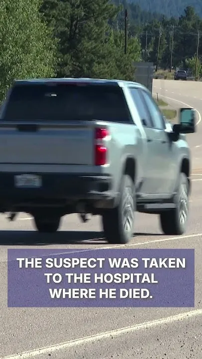 A suspect is dead after an hours-long manhunt in Teller County on Tuesday (Video)