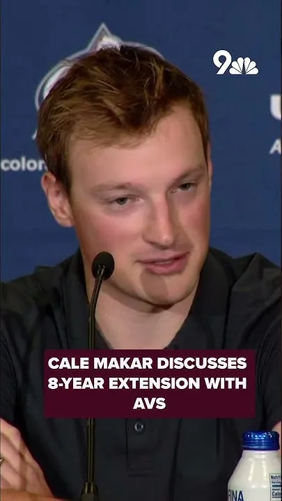 Cale Makar discusses 8-year extension with Avalanche (Video)