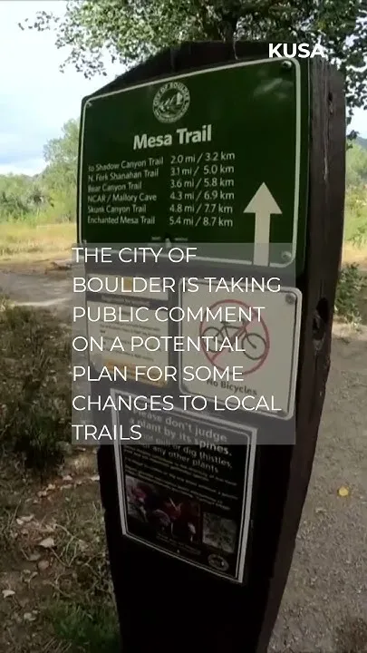 Boulder seeking public comment on potential trail plan (Video)