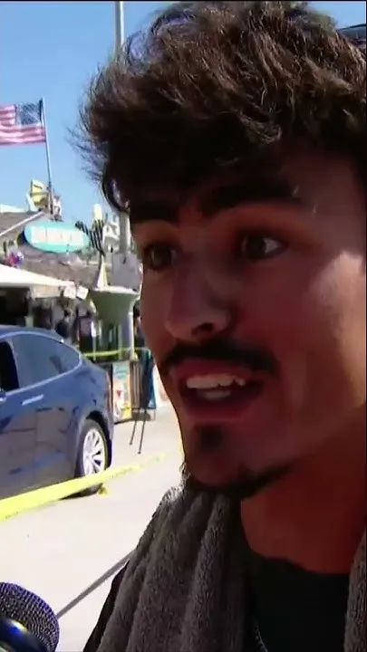 Stolen Tesla speeds down Pacific Beach boardwalk, hits pedestrian and bike (Video)