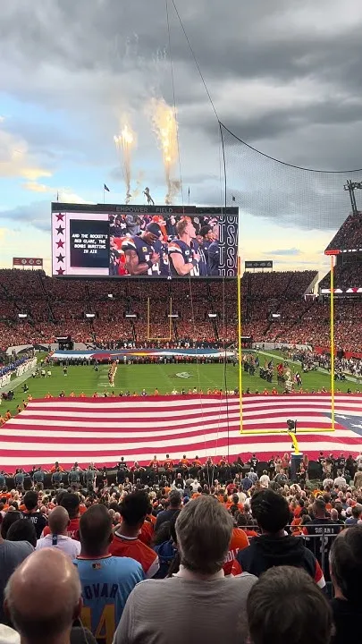 Clay Street Unit's Sam Walker performs national anthem at Broncos' Sunday Night Football game (Video)