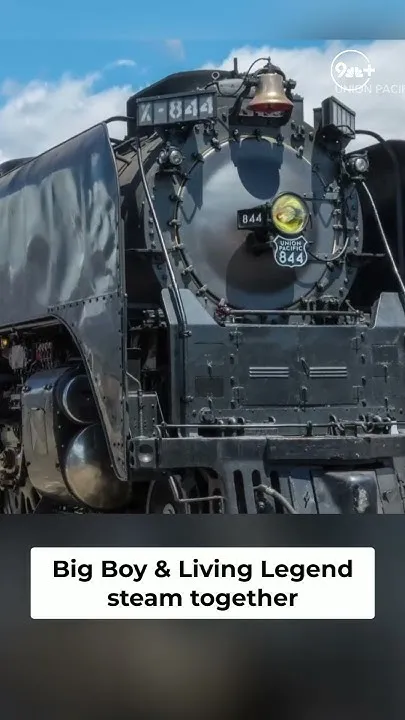 Big Boy and Living Legend steam locomotives return (Video)