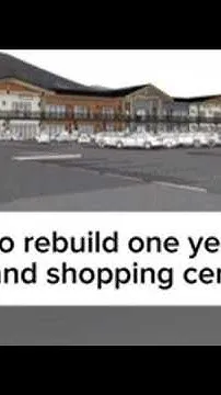 Plans to rebuild one year after Nederland shopping center fire (Video)