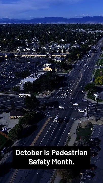October is Pedestrian Safety Month (Video)