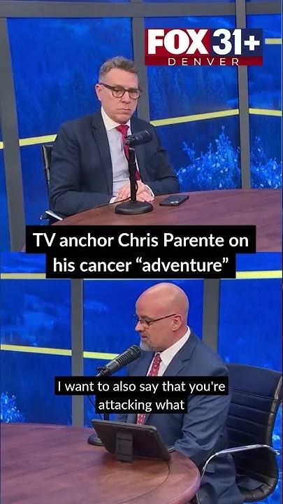 TV anchor Chris Parente on his cancer "adventure" (Video)