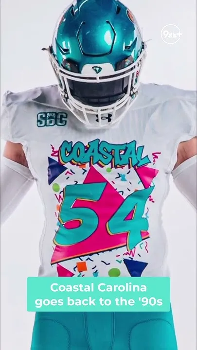 '90s uniforms: Coastal Carolina's epic blast from the past (Video)