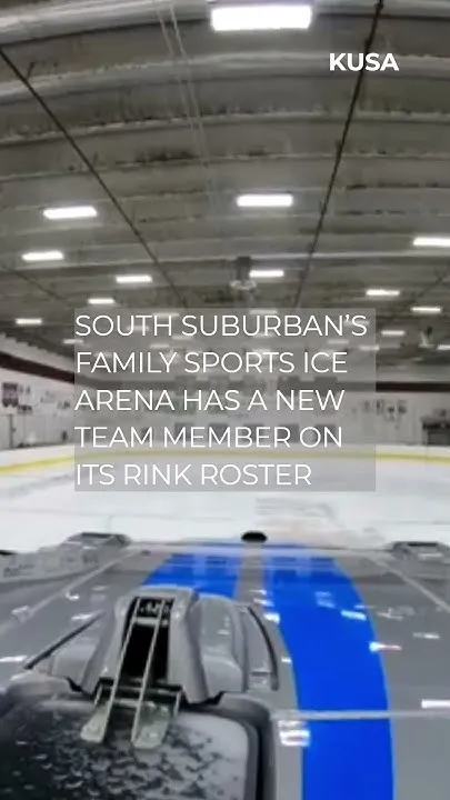 Mammoth ice resurfacing machine makes debut (Video)
