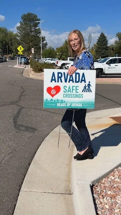 Slow Down, Arvada: Pick Up Your Free Yard Sign at City Hall! (Video)
