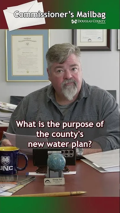 Commissioner's Mailbag: 2050 Water Plan (Video)
