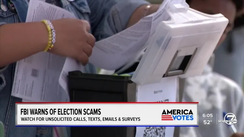 Election security, scam warnings ahead of election day (Video)