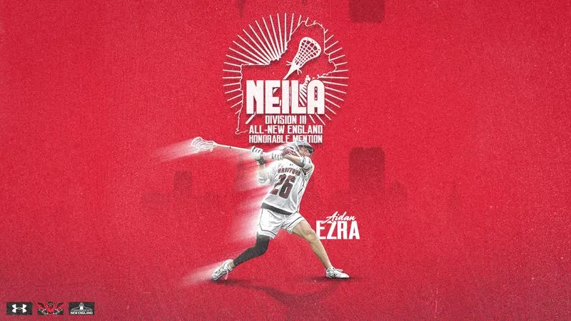 Ezra Named to NEILA Division III All-New England Honorable Mention Team