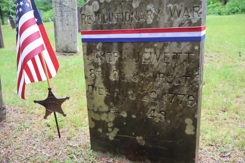 Lyme Resident Keeps Uncle's Wartime Memory Alive at Memorial Day Ceremony