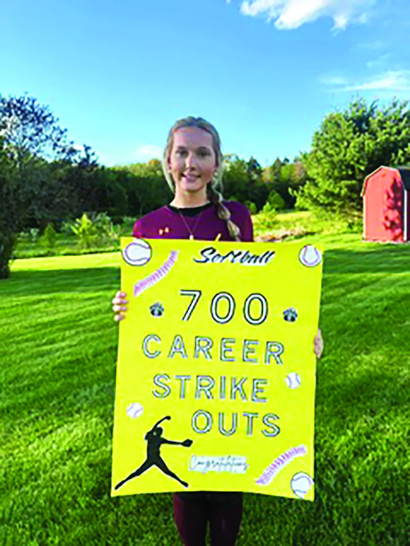 GMHS pitcher reaches 700 strikeouts