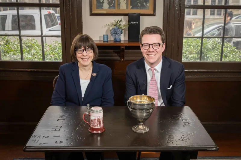 'To the tables down at Mory's'