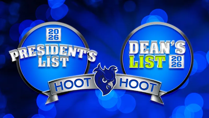 Dean's and President's Lists Announced for Spring 2026