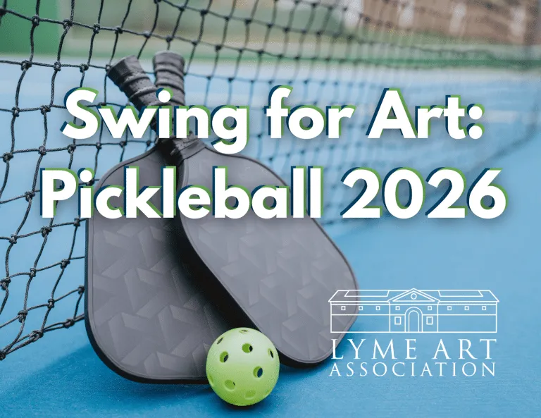 Lyme Art Association to Host Inaugural 'Swing for Art' Pickleball Fundraiser, June 7