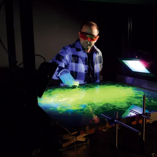 From tiny particles to dancing droplets: Yale engineers explore the hidden physics of fluids