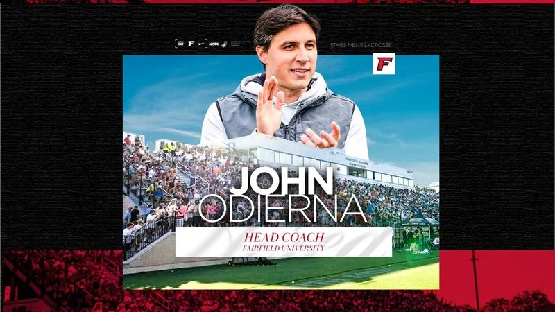 John Odierna Named Head Coach of Fairfield University Men's Lacrosse