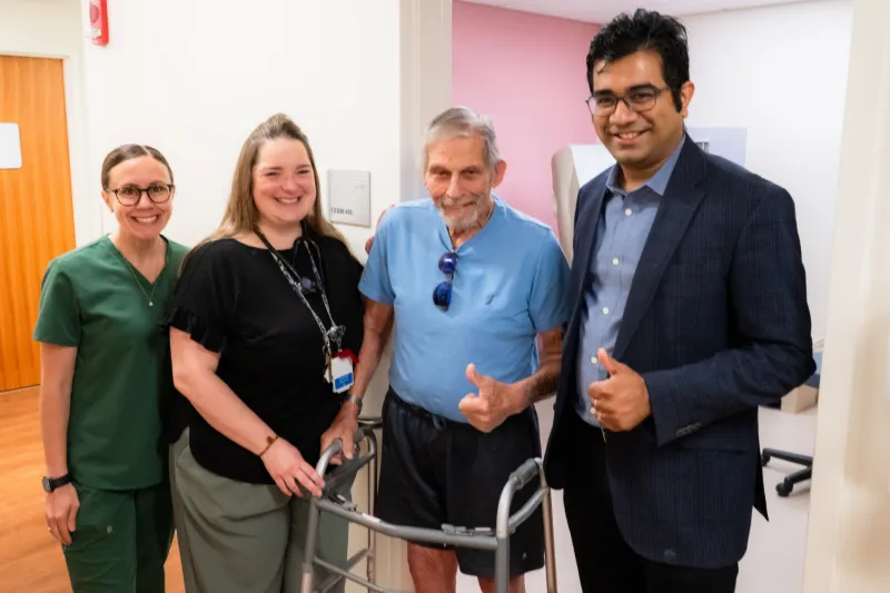 Rare Cancer Diagnosis Leads to Remarkable Recovery for 86-Year-Old UConn Health Patient