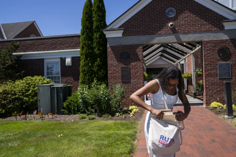 Ruth Fortune's hopes for congressional primary ride in a tote bag
