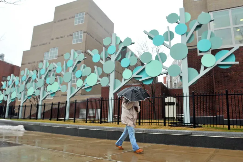 Yale University officials order evacuation of Cedar Street research building due to fire