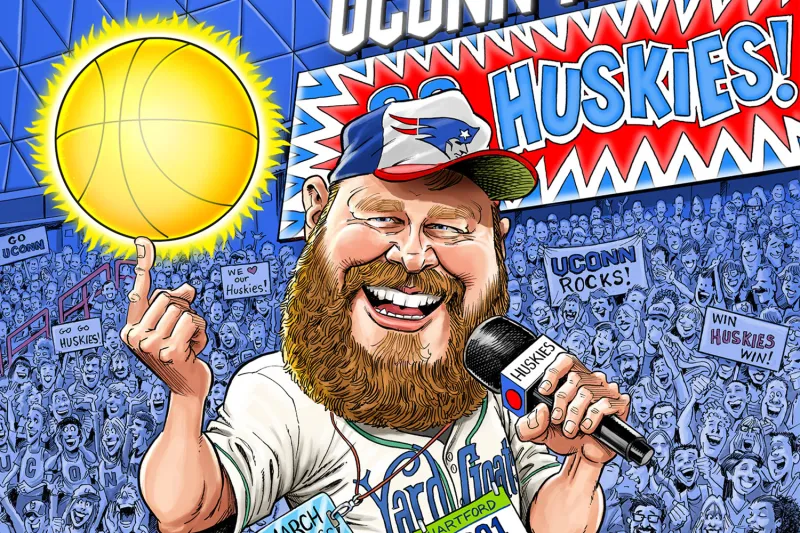 UConn Magazine: Gameday Conor is Everywhere