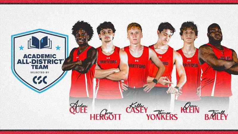 Six Hawks Named to College Sports Communicators Men's Track & Field / Cross Country Academic All-District Team
