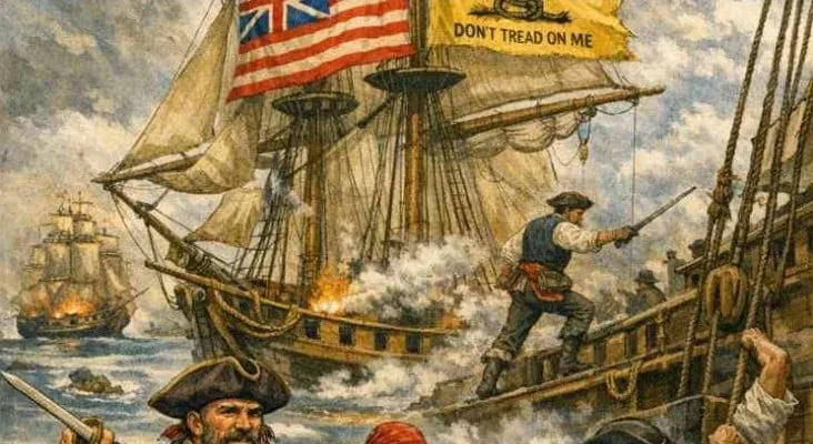 Old Lyme's Capt. Jack Spratt Brings Talk on Revolutionary War Privateers to Watch Hill, July 1