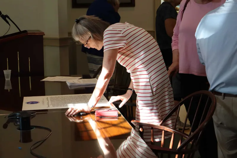 Old Lyme Joins Nationwide Reading of Declaration of Independence
