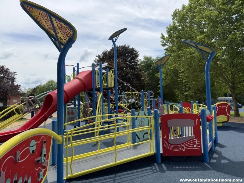 The NEW Addison Park Playscape in Glastonbury