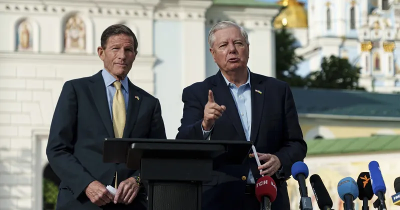 Blumenthal pushes for Russia sanctions in memory of Lindsey Graham