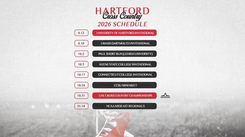 Hartford Cross Country Releases 2026 Schedule