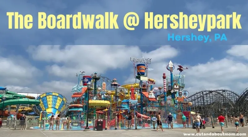 The Boardwalk Water Park at Hersheypark in Hershey, PA