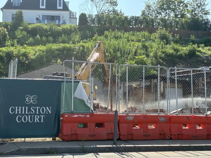 Saying Goodbye to the Former Honda Dealership in Greenwich