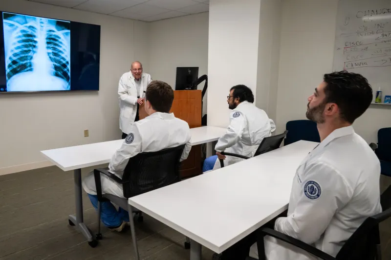 Radiology Pioneer Still Teaching at 90