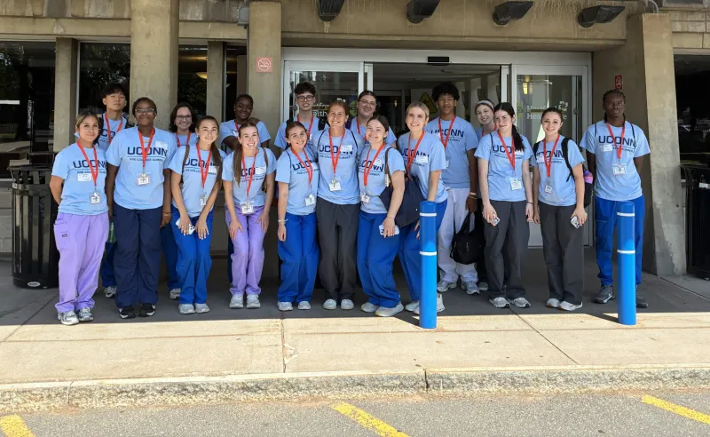 Future Nurses Gain Hands-On Experience at UConn