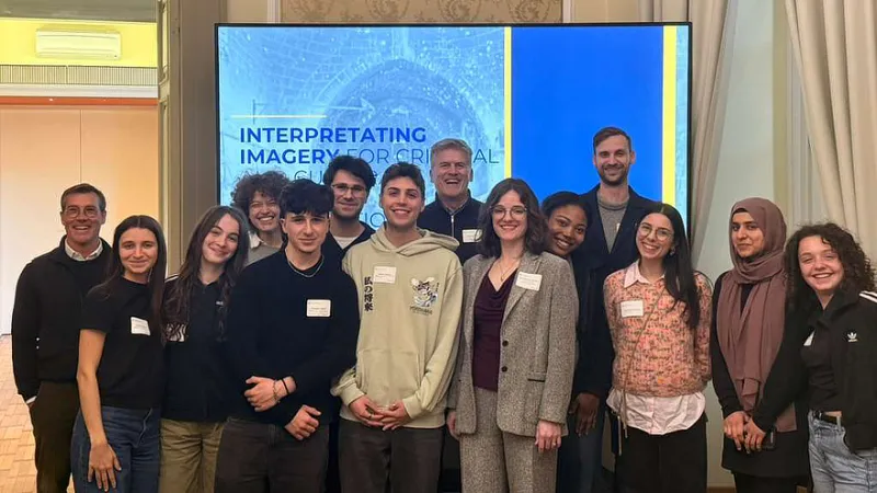 University of New Haven Workshop in Italy Explores Satellite Imagery, AI, and Open-Source Investigations