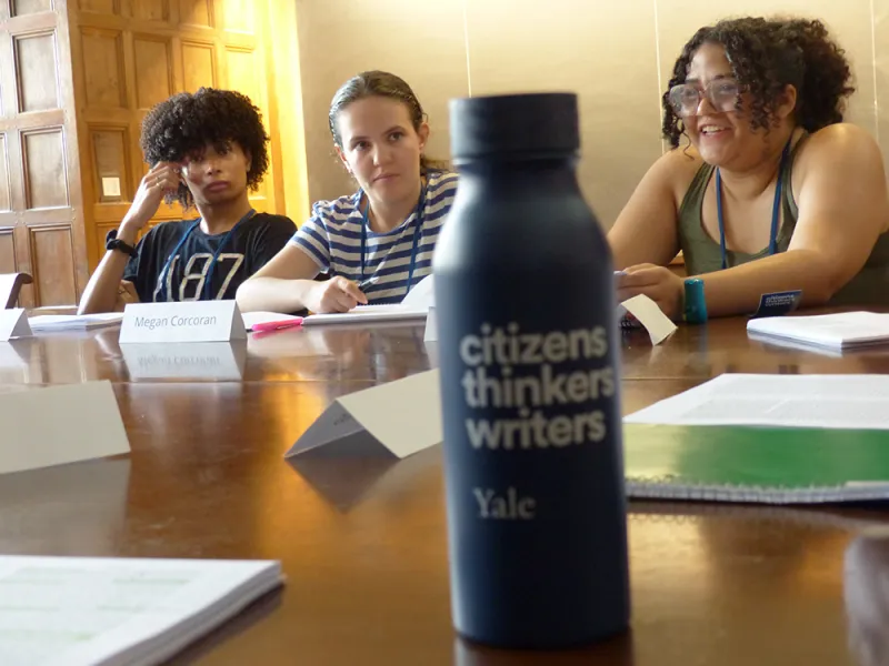 How Yale's Citizens Thinkers Writers Program turns political philosophy into civic practice