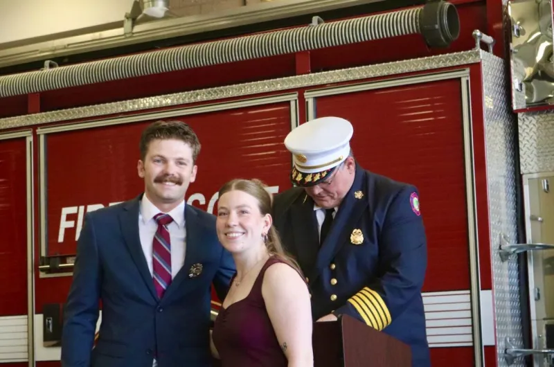 Five New Members of the Greenwich Fire Dept Sworn In