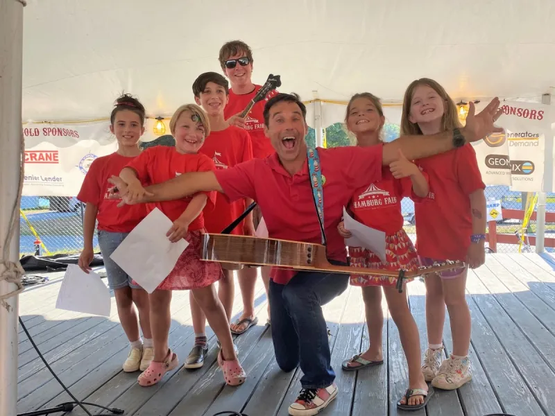 Kids Can Take the Stage With PBS KIDS' 'Mr. Steve' at Hamburg Fair
