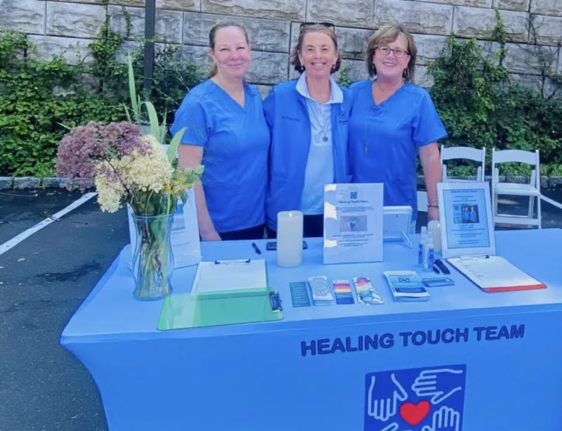 Healing Touch Team Brings Biofield Therapy to Family Centers Community Health Fair