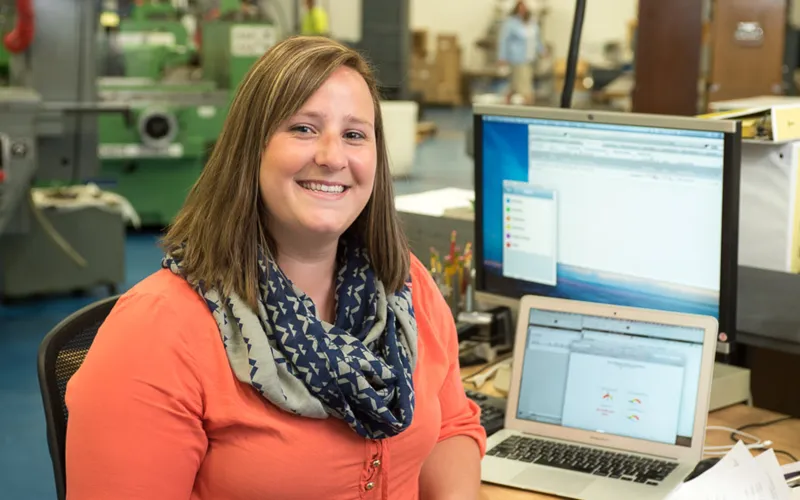 From Coloring-Artist-in-Chief to VP, Alumna Sarah Macary Brine Has Made an Impression at Cheshire Manufacturing Firm