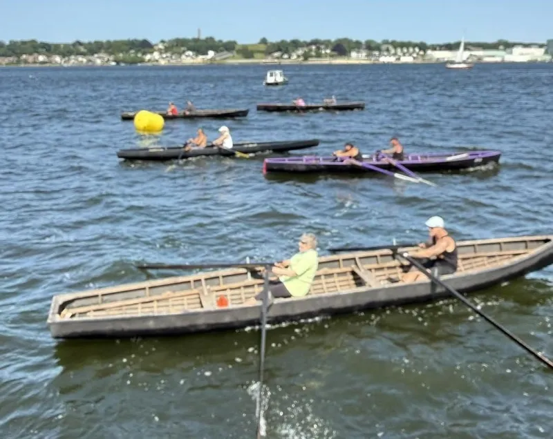 Local Rowers Welcome Teams From Across Northeast at New London Currach Regatta