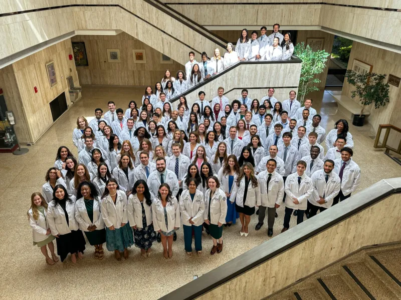 UConn's Largest Medical School Class Yet Dons 117 New White Coats